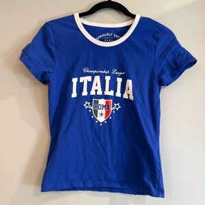 Aeropostale Blue Italia Championship Tee